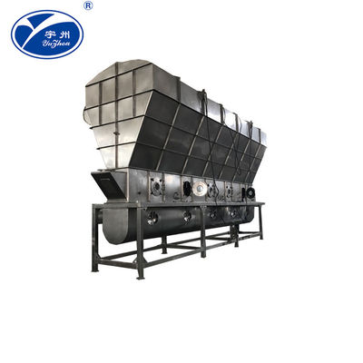 चाय के लिए 20-420 किग्रा / एच औद्योगिक द्रव बिस्तर ड्रायर मशीन कंपन: